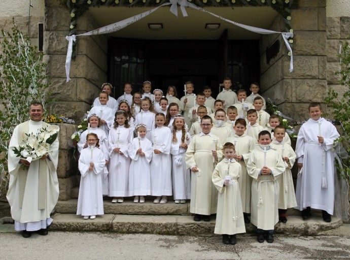 Prvé sväté prijímanie v Terchovej 2021 (fotoreport)