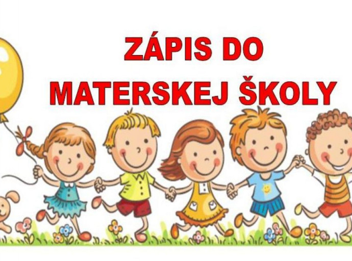 Zápis detí do Materskej školy - 2025/2026
