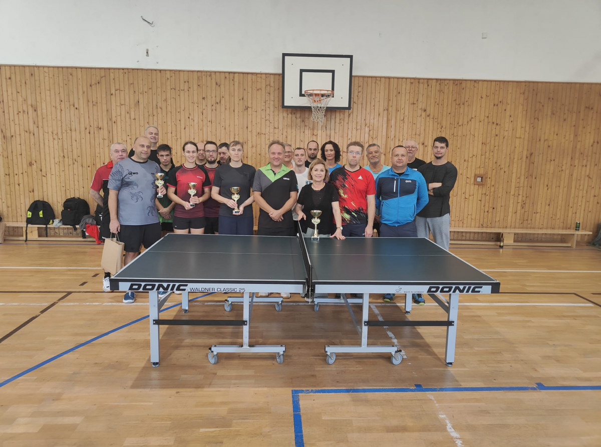 Stolnotenisový turnaj družstiev 2025