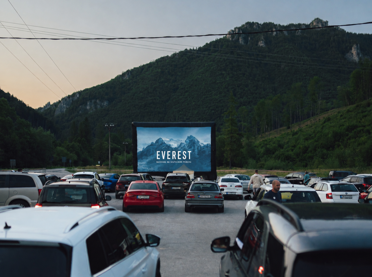 Autokino sa vracia do Vrátnej. Filmový večer pod hviezdami už 14. augusta