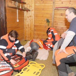 Súťaž zdravotníckych záchranárov: Rescue Vrátna 2011