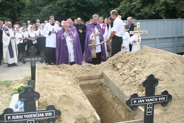 Pohreb pátra Jozefa Šabu