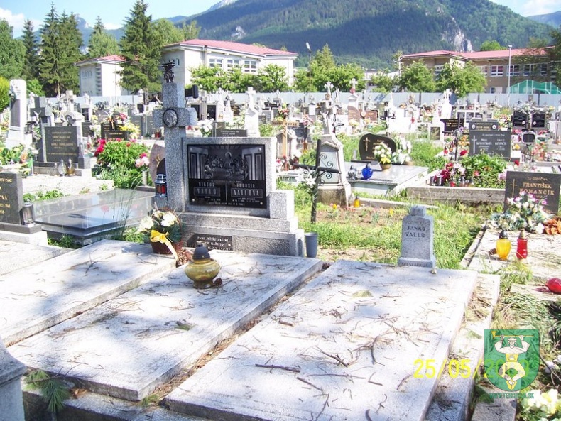 Blesk zničil stromy na cintoríne 22