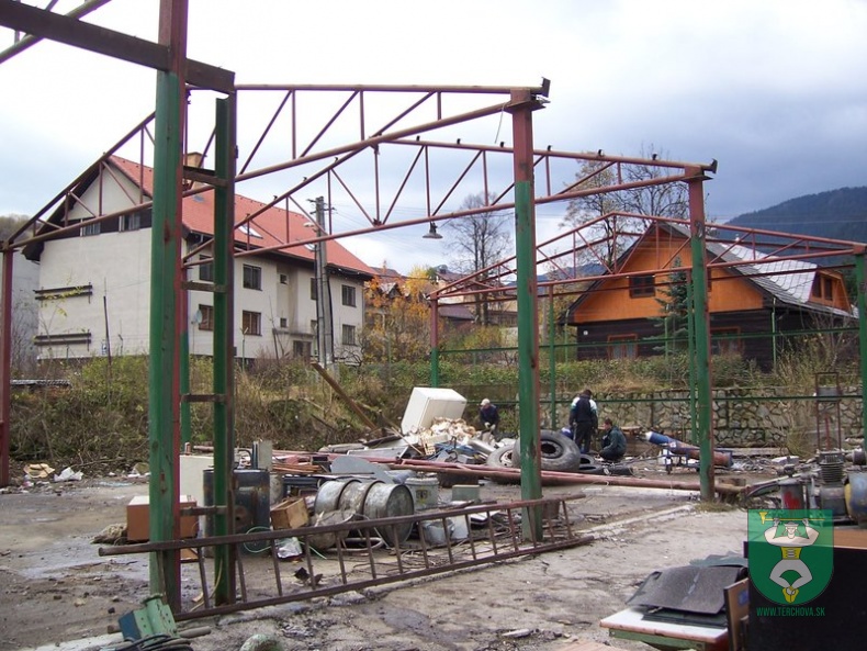 Demontácia haly 28