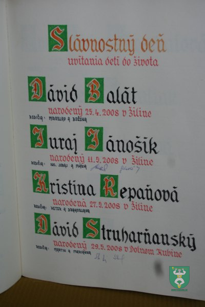 Uvítanie detí do života 89