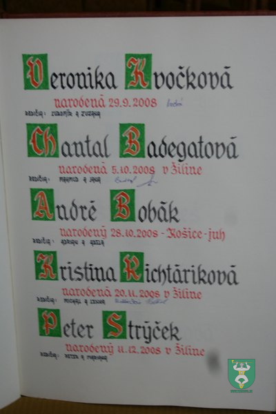 Uvítanie detí do života 95