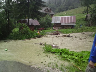 Povodne v Terchovej 1