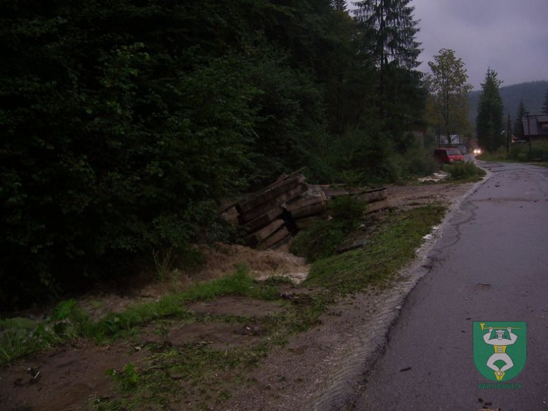 Povodne v Terchovej 47