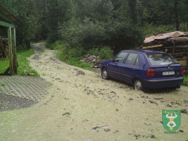 Povodne v Terchovej 2