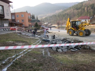 Centrálna časť obce - rekonštrukcia 6