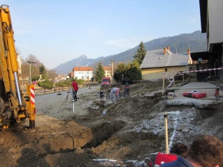 Centrálna časť obce - rekonštrukcia 2