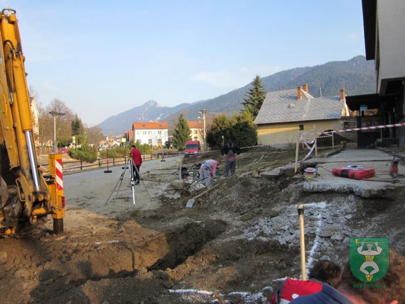 Centrálna časť obce - rekonštrukcia 2