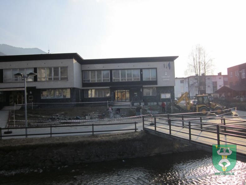 Centrálna časť obce - rekonštrukcia 1