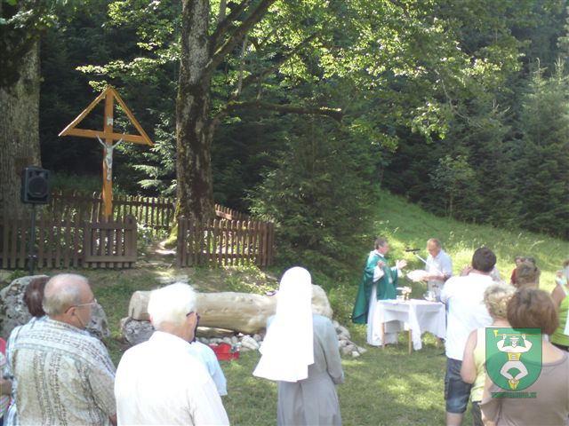 Obnovený kríž na Lúkach 8