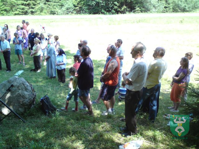 Obnovený kríž na Lúkach 10