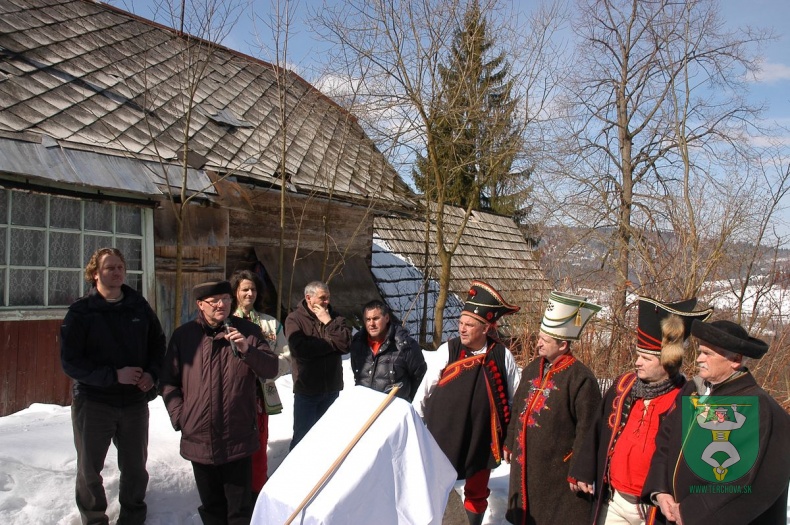 Smrť Jánošíkova - odhalenie busty