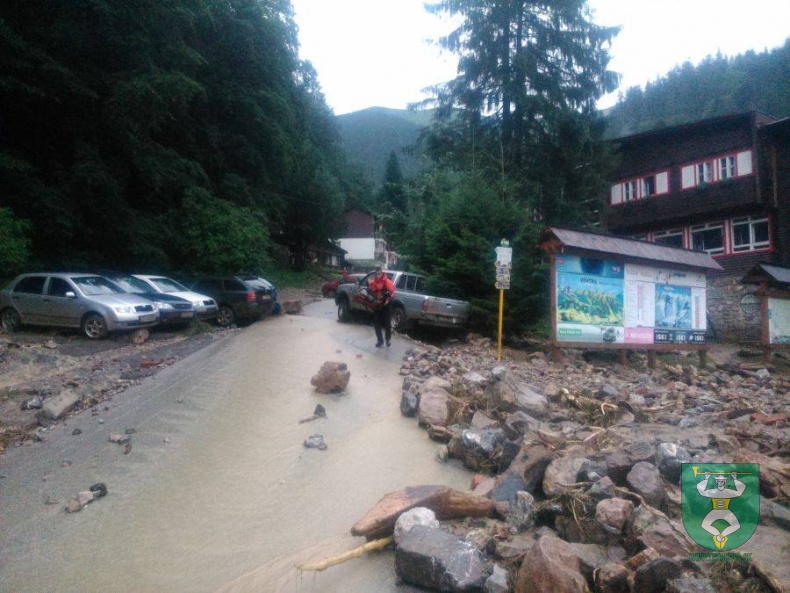 Povodeň v Terchovej-2