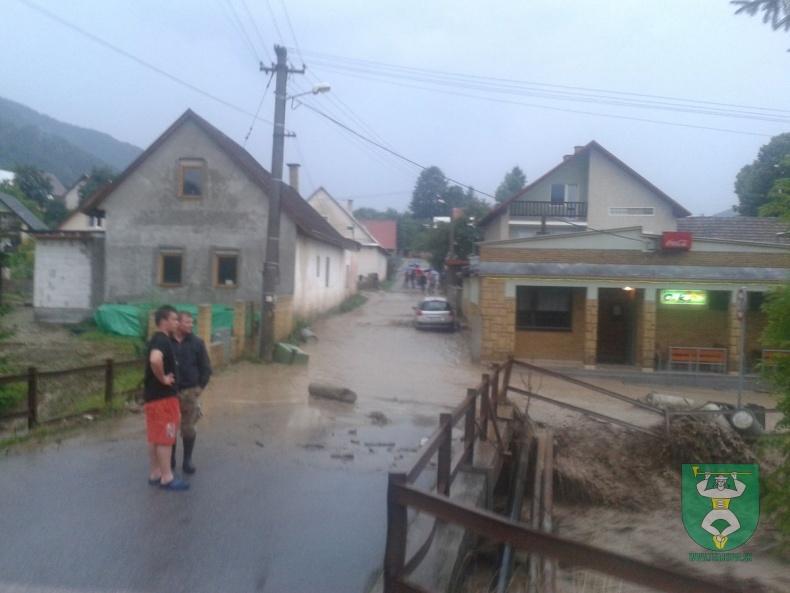 Povodeň v Terchovej-18