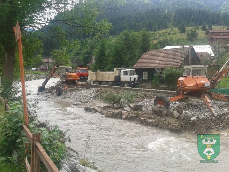 Spamätávanie po povodni-2