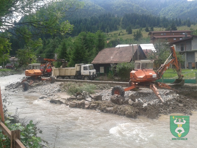 Spamätávanie po povodni