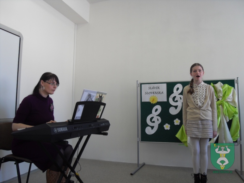 Školské kolo speváckej súťaže Slávik Slovenska 2015-10