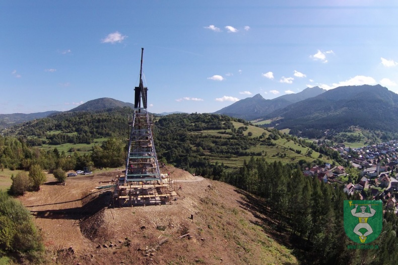 Rozhľadňa – Terchovské srdce