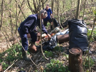 Vyčistime si Terchovú - brigáda 2018-3