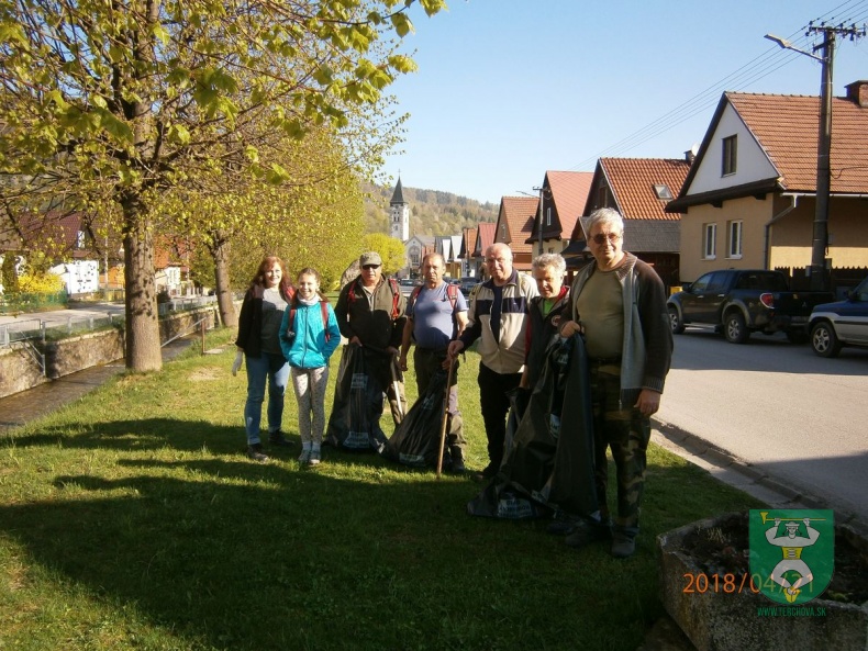 Vyčistime si Terchovú - brigáda 2018-14