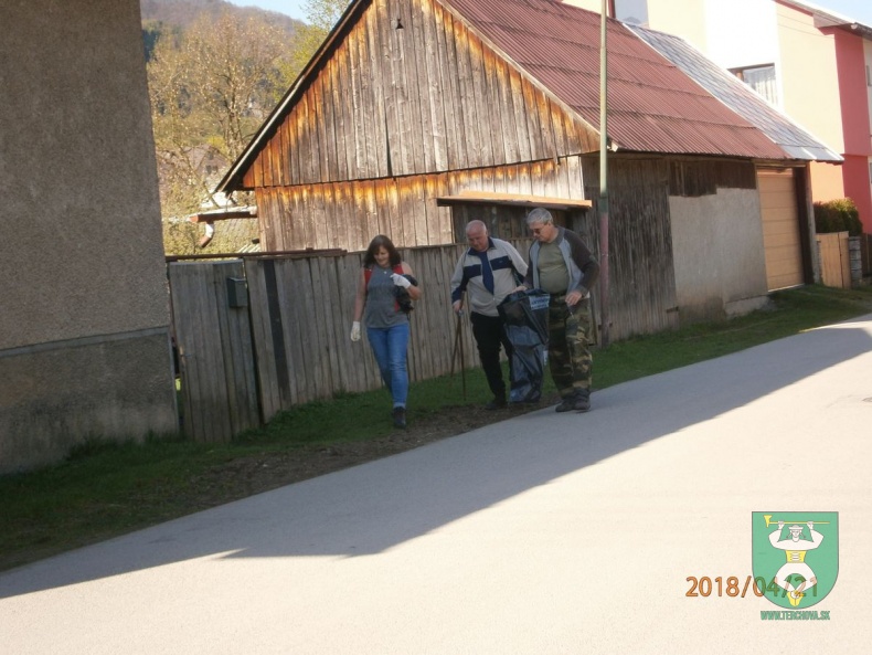 Vyčistime si Terchovú - brigáda 2018-16