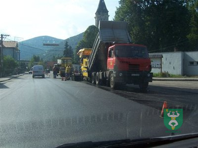 Asfaltovanie Hlavnej cesty 2