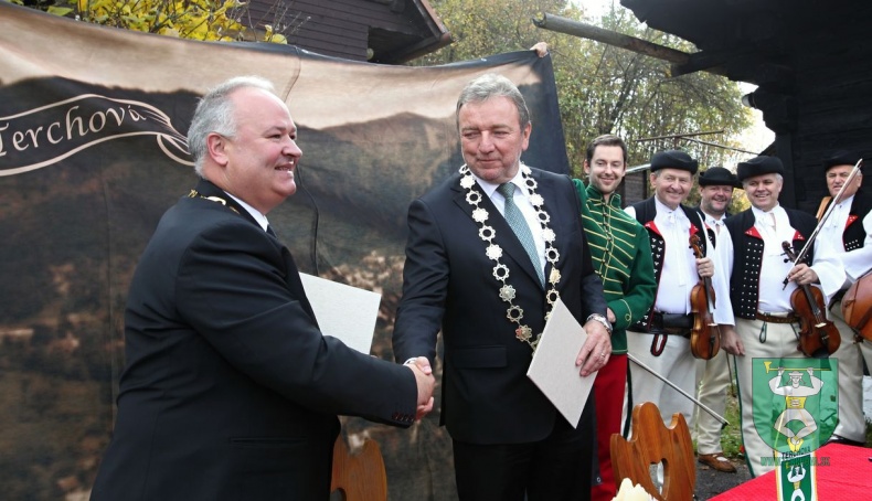 Podpísanie Dohody medzi obcou Terchová a mestom Liptovský Mikuláš-92