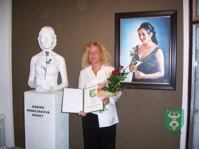 Udelenie čestného občianstva Darine Hanuliakovej - Kohútovej 10