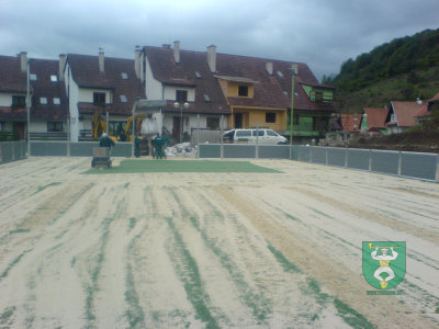 Výstavba mini ihriska na Holúbkovej Rovni 12