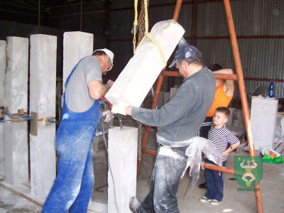 Výstavba krížovej cesty na vrch Oravcove 5