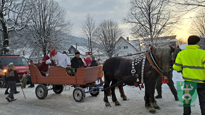 Mikulas v terchovej 2023-01