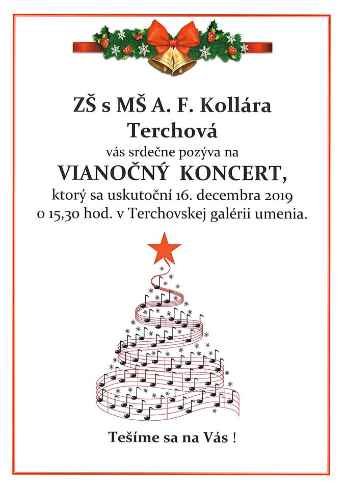 Vianočný koncert Terchová 16.12.2019